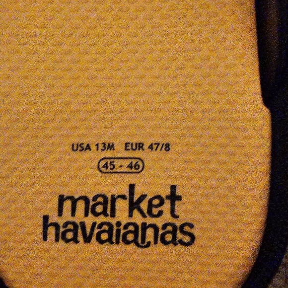 Havaianas x Market Bootie Flip Flops Size 13 - Picture 6 of 8